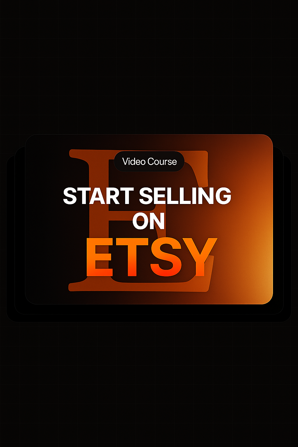 Start Selling on Etsy